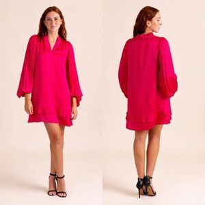 Alden Adair Liza Dress - Neon Pink $314